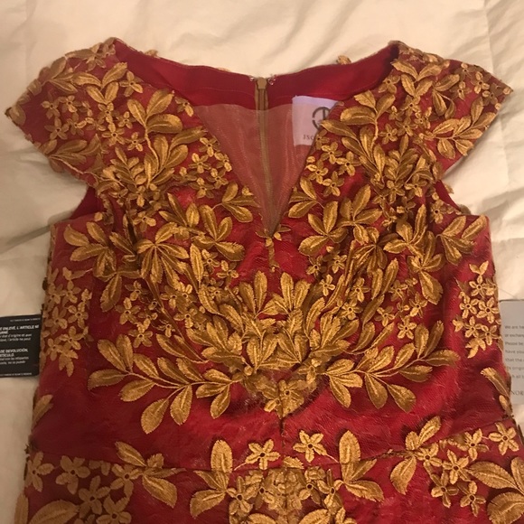 JS Collections WREN MIDI LENGTH DRESS - Picture 3 of 7